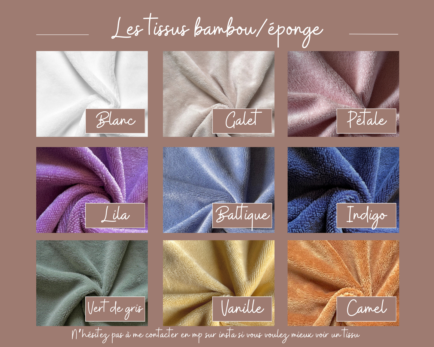 Le bavoir Manon à personnaliser