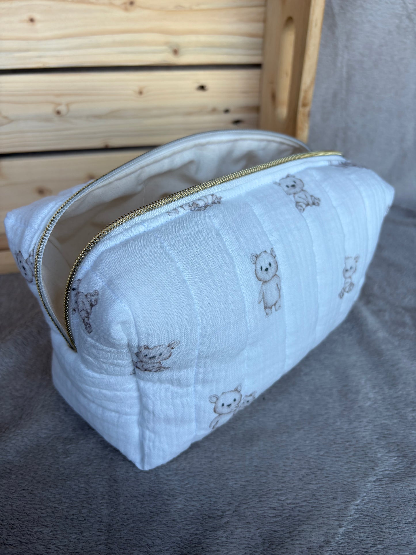 La trousse matelassée
