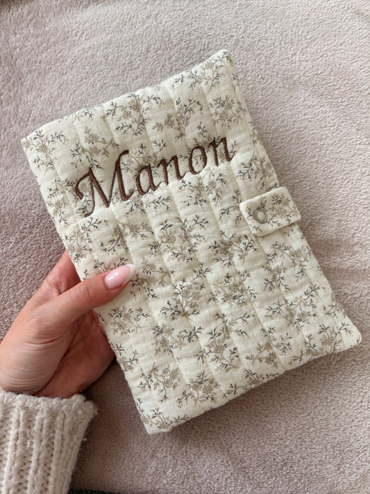 Protège carnet de santé - double gaze matelassé