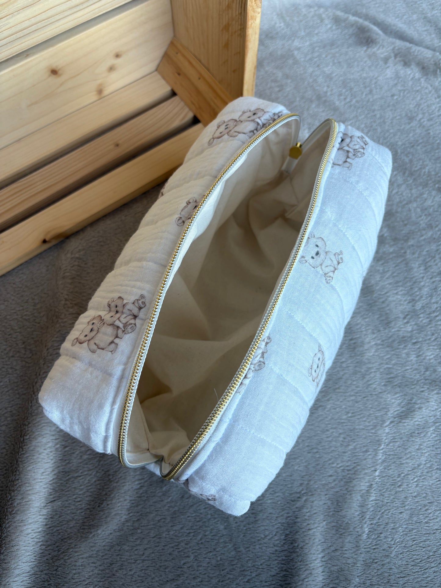 La trousse matelassée