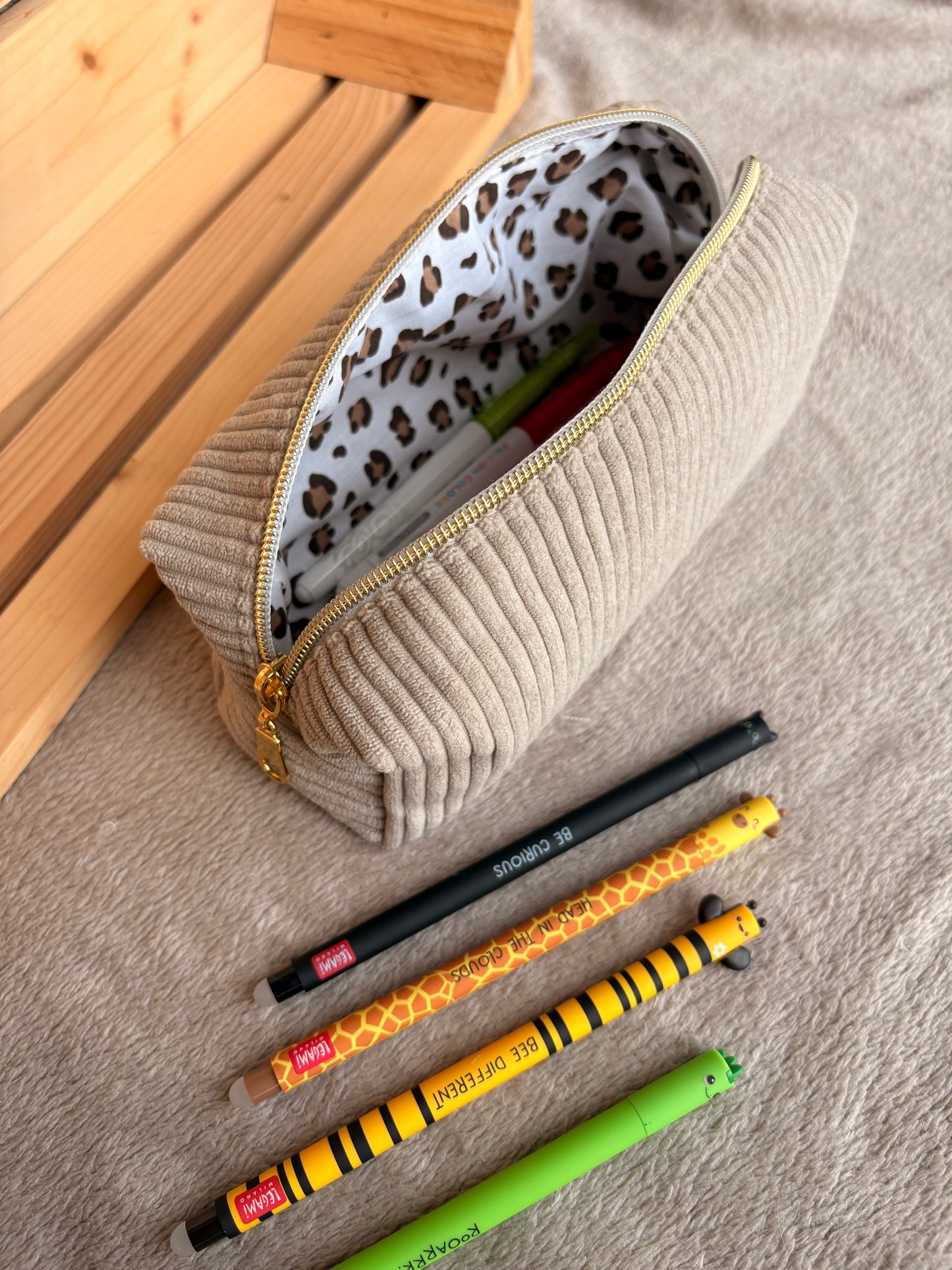 Le plumier personnalisé