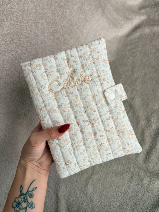 Protège carnet de santé - double gaze matelassé