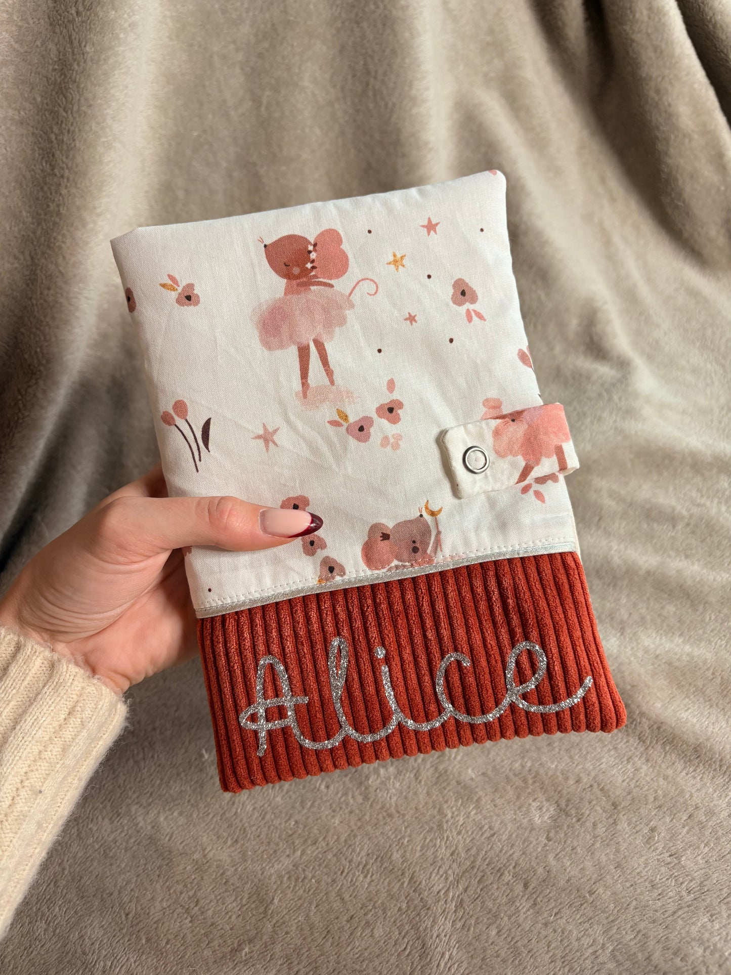 Protège-carnet à personnaliser