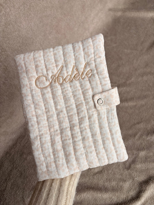 Protège carnet de santé - double gaze matelassé