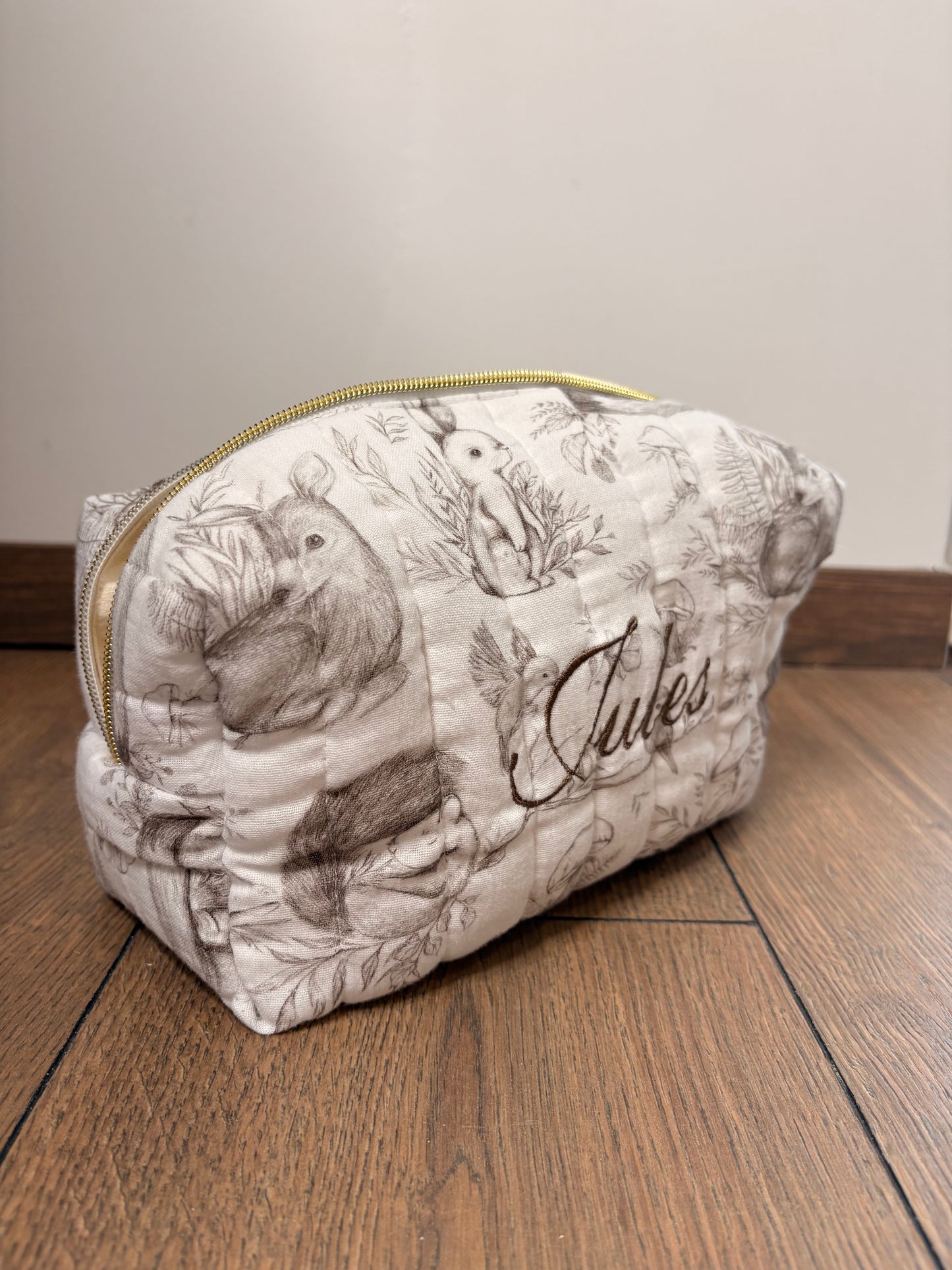 La trousse matelassée